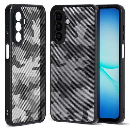IBMRS for Samsung Galaxy A27 5G Mobile Cover Soft TPU + Hard PC Case with Wrist Strap (Precision Cutouts) - Artistic Camouflage - 2