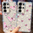For Samsung Galaxy S25 Ultra Case Butterfly Pattern Rhinestone TPU + PC IMD Phone Cover - B1 - 2