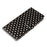 For iPhone  18 Pro / 17  Pro Case Star Pattern PU Leather Wallet Stand Phone Cover with Wrist Strap - Black - 5