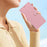 For Samsung Galaxy S26+ Case Star Pattern PU Leather Wallet Stand Phone Cover with Wrist Strap - Pink - 7