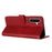 For Samsung Galaxy A27 5G Wallet Case Flip Stand Calf Texture PU Leather Phone Cover with Strap - Red - 2