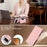 For Google Pixel 9 Pro / Google Pixel 9 HGUANCASE Case Wallet Stand Detachable Vintage Leather Phone Cover with Wrist Strap - Pink - 6