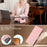 For Samsung Galaxy S25 Ultra HGUANCASE Case Wallet Stand Detachable Vintage Leather Phone Cover with Wrist Strap - Pink - 6