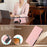 For Samsung Galaxy S24 HGUANCASE Case Wallet Stand Detachable Vintage Leather Phone Cover with Wrist Strap - Pink - 6