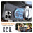 For iPhone 16 Pro Max Magnetic Case Electroplated Frame Skin-touch TPU+PC Phone Cover - Black - 4