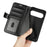 For Google Pixel 11 Pro XL Case Crazy Horse Texture Stand Leather Phone Cover - Black - 5