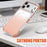 For iPhone 17 Pro Magnetic Case Gradient TPU PC Phone Back Cover with Lens Kickstand - Orange Gradient - 7