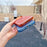 For iPhone 17 Pro Max Magnetic Case Kickstand PC+TPU Brushed Phone Cover with Lens Film - Pink - 5