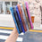 For iPhone 16 Pro Max Magnetic Case Kickstand PC+TPU Brushed Phone Cover with Lens Film - Black - 5