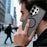 For Samsung Galaxy S26 Ultra Magnetic Case Electroplated Frame Skin-touch TPU+PC Phone Cover - Black - 7