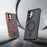For Samsung Galaxy S26+ Magnetic Case Electroplated Frame Skin-touch TPU+PC Phone Cover - Black - 2