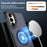 For Samsung Galaxy S26+ Magnetic Case Electroplated Frame Skin-touch TPU+PC Phone Cover - Black - 3