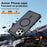 For iPhone 12 Pro / iPhone 12 Magnetic Case Electroplated Frame Skin-touch TPU+PC Phone Cover - Black - 5