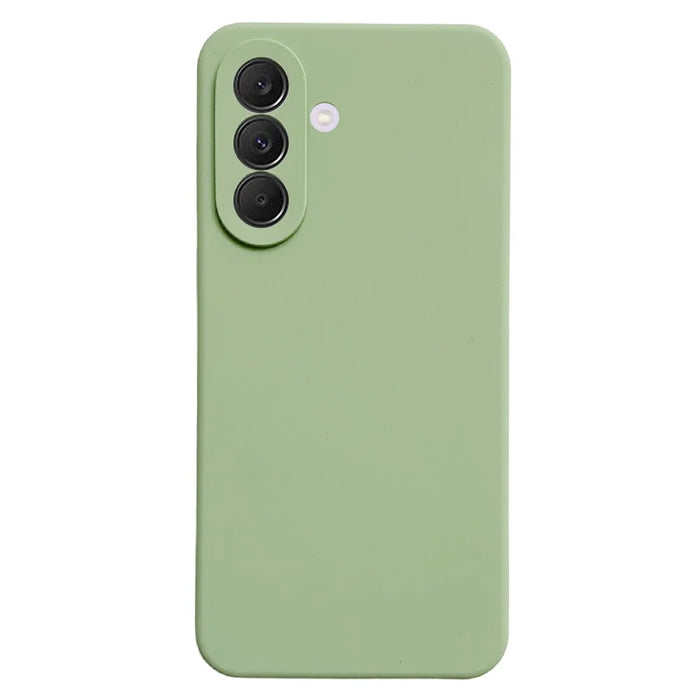 For Samsung Galaxy A17 4G / A17 5G Case Silicone Shockproof Phone Protective Cover Shell - Matcha Green - 1