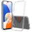 For Samsung Galaxy A27 5G Clear Phone Case TPU+Acrylic Shockproof Phone Back Cover - Clear - 6