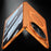 GKK For Oppo Find N6 5G Case Kickstand Magnetic Hinge Protection PC Phone Cover with HD Screen Protector - Orange - 4