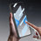 GKK For Oppo Find N6 5G Case Kickstand Magnetic Hinge Protection PC Phone Cover with HD Screen Protector - Orange - 6