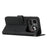 For Nothing Phone (4a) Pro Leather Phone Case  Foldable Stand Wallet Flip Cover with Strap - Black - 2