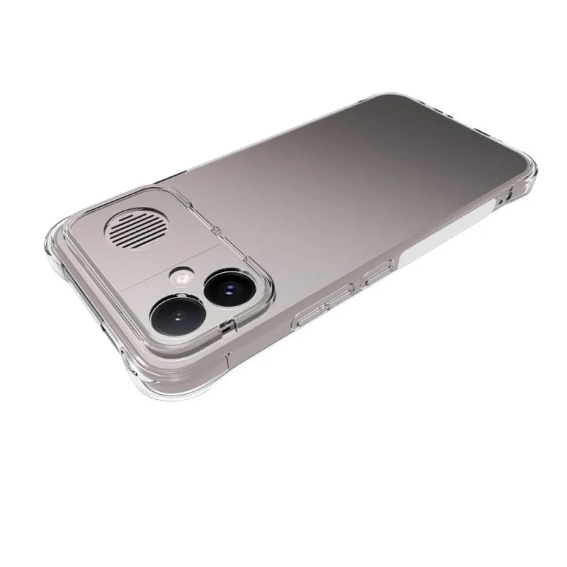 WANLONFENG for Xiaomi Redmi K90 Max 5G WL2 Series TPU Case 2.0mm Phone Cover with 2Pcs Tempered Glass Films - Transparent - 4