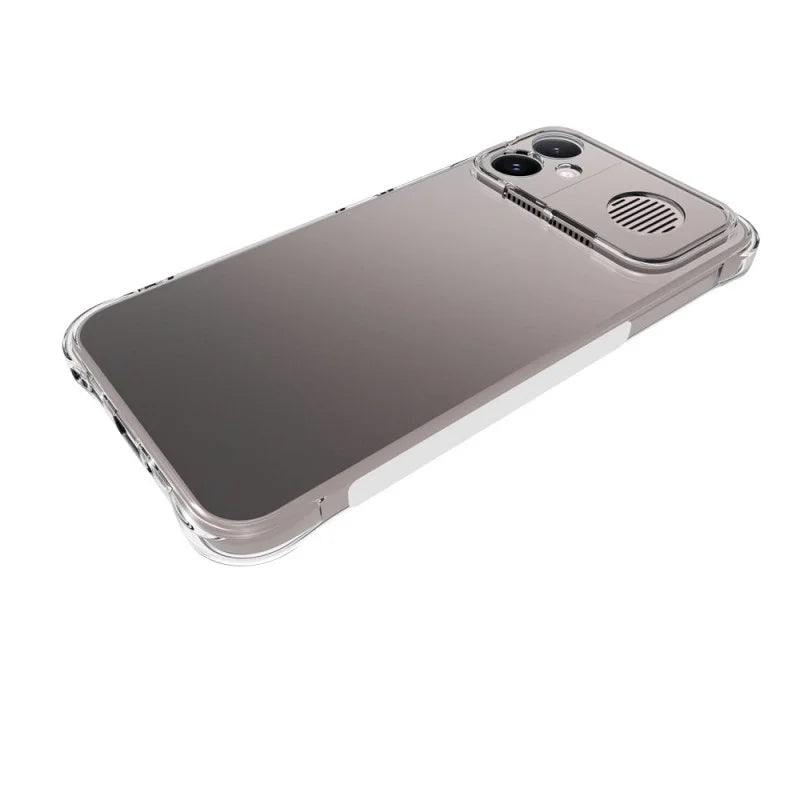 WANLONFENG for Xiaomi Redmi K90 Max 5G WL Series Case 2.0mm TPU Phone Cover with Tempered Glass Film - Transparent - 3