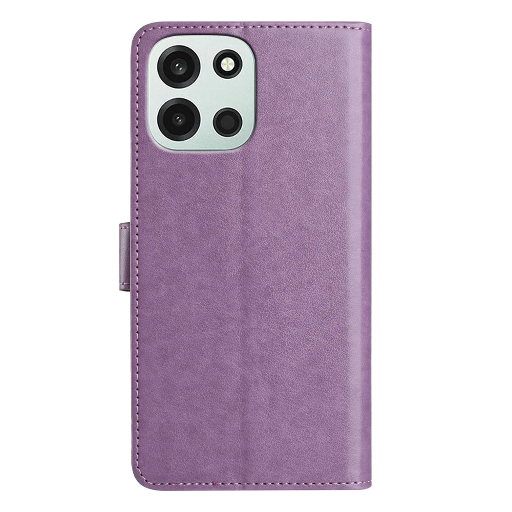 For OnePlus Nord 6 5G / Turbo 6V 5G / Turbo 6 5G  Wallet Phone Case Stand PU Leather Folio Flip Cover with 8 Card Slot - Purple - 2