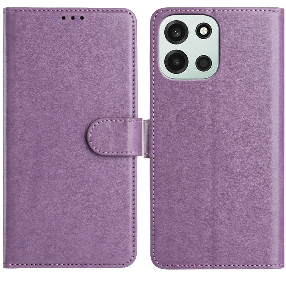 For OnePlus Nord 6 5G / Turbo 6V 5G / Turbo 6 5G  Wallet Phone Case Stand PU Leather Folio Flip Cover with 8 Card Slot - Purple - 3