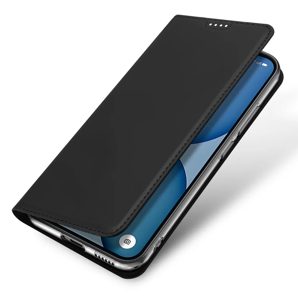 DUX DUCIS for Nothing Phone (4a) Case  Skin Pro Series Leather Stand Cover Card Holder - Black - 4