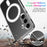 For Samsung Galaxy A27 5G Clear Phone Magnetic Case TPU + Acrylic Back Cover - Clear - 6