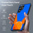 For Samsung Galaxy S23 Ultra Magnetic Case Football Pattern Print PC+TPU Phone Cover with Lens Film - LK00378-061 - 2
