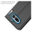 For Nothing Phone (4a) Case PU Leather Phone Cover with Card Holder Stand - Black - 5
