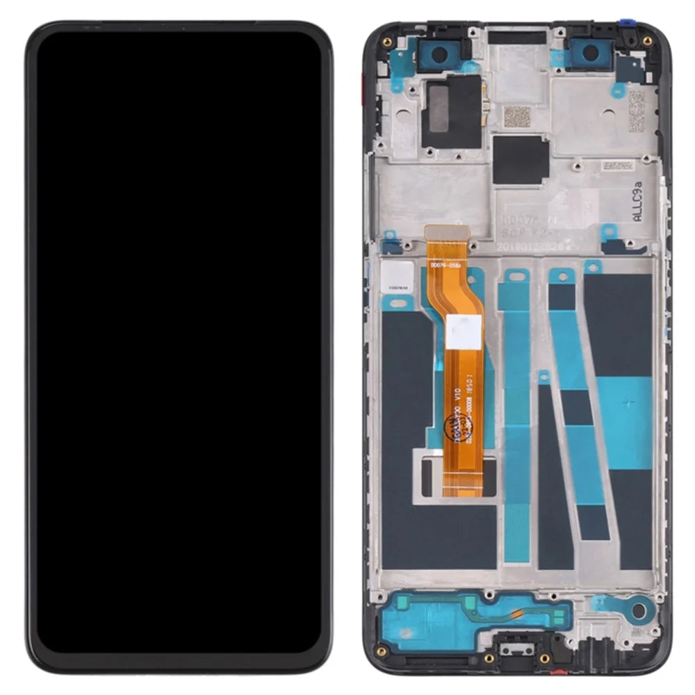 For OPPO F11 Pro Grade B LCD Screen and Digitizer Assembly + Frame Replacement Part (without Logo) - 1