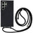 For Samsung Galaxy S26 Ultra Case TPU Soft Shockproof Phone Cover with Adjustable Lanyard - Black - 1