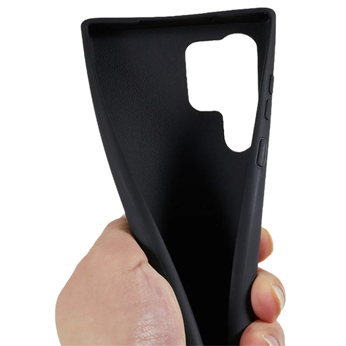 For Samsung Galaxy S26 Ultra Case TPU Soft Shockproof Phone Cover with Adjustable Lanyard - Black - 6