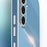 XINLI For Samsung Galaxy A57 5G Case TPU Phone Cover with Electroplating Frame - Cyan - 5