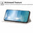 For iPhone 16 Pro Max Wallet Case Pattern Printing PU Leather Stand Flip Phone Cover with Wrist Strap - Milk Tea Bear - 2