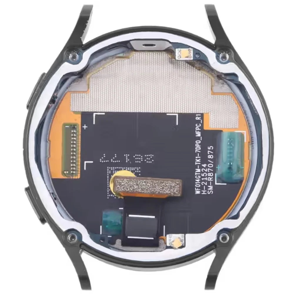 For Samsung Galaxy Watch4 44mm SM-R870 SM-R875 OEM Grade S LCD Screen and Digitizer Assembly + Frame (Without Logo) - Black - 3