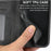 For Samsung Galaxy A27 5G Case Calf Texture PU Leather Wallet Phone Cover with Wrist Strap - Black - 6