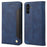 For Samsung Galaxy A27 5G Case PU Leather Shockproof Protection Wallet Phone Cover - Blue - 1