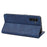 For Samsung Galaxy A27 5G Case PU Leather Shockproof Protection Wallet Phone Cover - Blue - 4