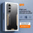 For Samsung Galaxy A27 5G Phone Case Aluminium Alloy TPU PC Back Cover - Gold - 2