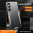 For Samsung Galaxy A27 5G Phone Case Aluminium Alloy TPU PC Back Cover - Gold - 3