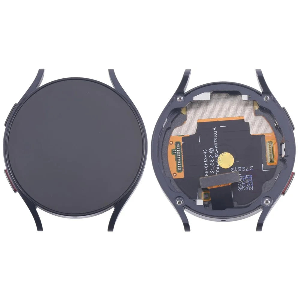 For Samsung Galaxy Watch6 44mm SM-R940 R945 OEM Grade S LCD Screen and Digitizer Assembly + Frame (Without Logo) - Black - 1
