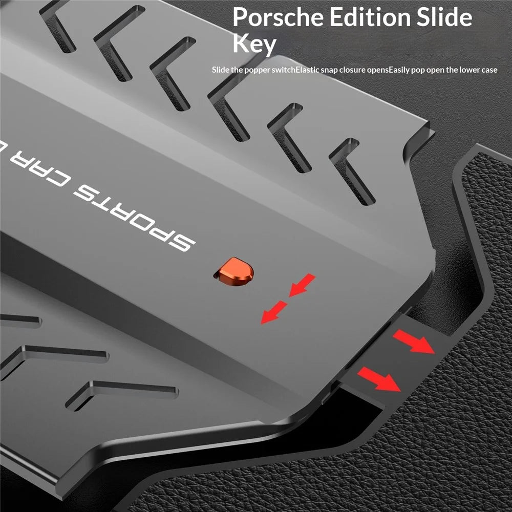 DYONG For ZTE nubia RedMagic 11 Pro 5G Metal Case Snap-Open Design Heat Dissipation Shockproof Phone Cover - Titanium Silver - 3