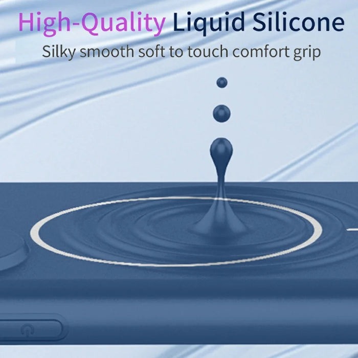 Bulk Purchasing For Samsung Galaxy A27 5G Magnetic Case Soft TPU Phone Back Cover - Blue - 5