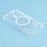 For iPhone 17 Magnetic Case Electroplated Buttons PC TPU Shockproof Clear Cover - Transparent - 6