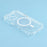 For iPhone 16 Pro Max Magnetic Case Electroplated Buttons PC TPU Shockproof Clear Cover - Transparent - 5