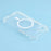 Magnetic Case For iPhone 17e  /  16e Electroplated Buttons PC TPU Shockproof Clear Cover - Transparent - 6