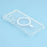 For Samsung Galaxy S25 Edge Magnetic Case Electroplated Buttons PC TPU Shockproof Clear Cover - Transparent - 5