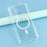 For Samsung Galaxy A37 5G Magnetic Case Electroplated Buttons PC TPU Shockproof Clear Cover - Transparent - 4
