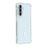 For Samsung Galaxy A26 5G Magnetic Case Electroplated Buttons PC TPU Shockproof Clear Cover - Transparent - 1
